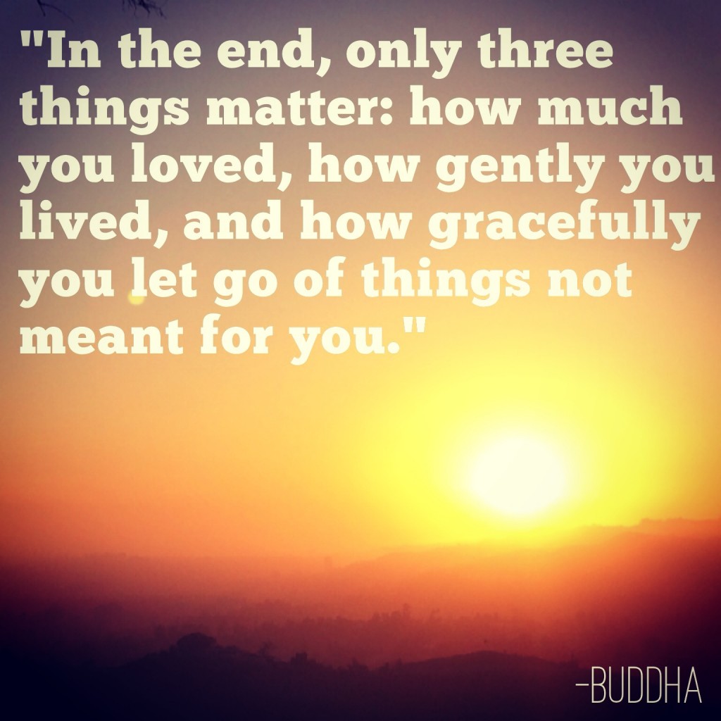 inspirational quotes in the end only three things matter how much you loved buddha inspring quote