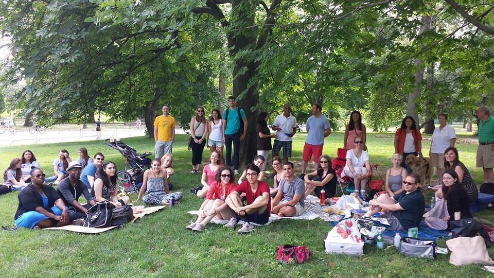 group picnic photo