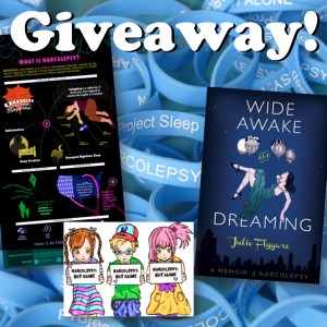 narcolepsy not alone giveaway narcolepsy infographic wide awake and dreaming memoir julie flygare project sleep
