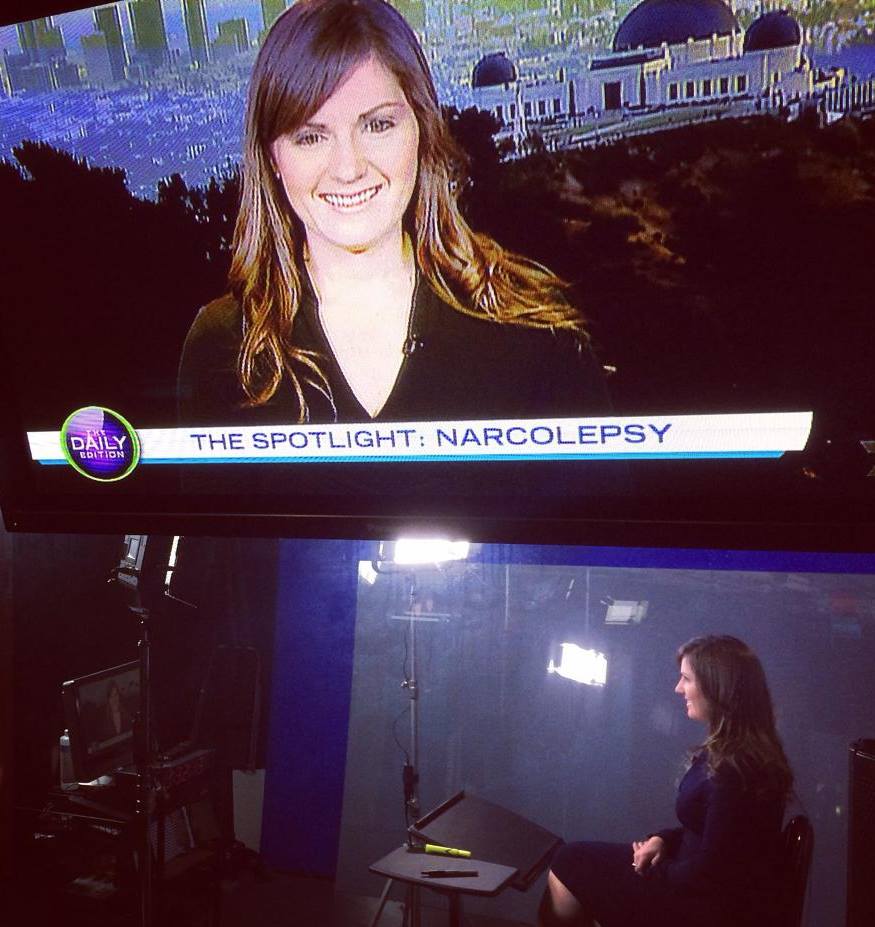 narcolepsy tv live the daily edition julie flygare narcolepsy advocate awareness spokesperson author wide awake and dreaming 7