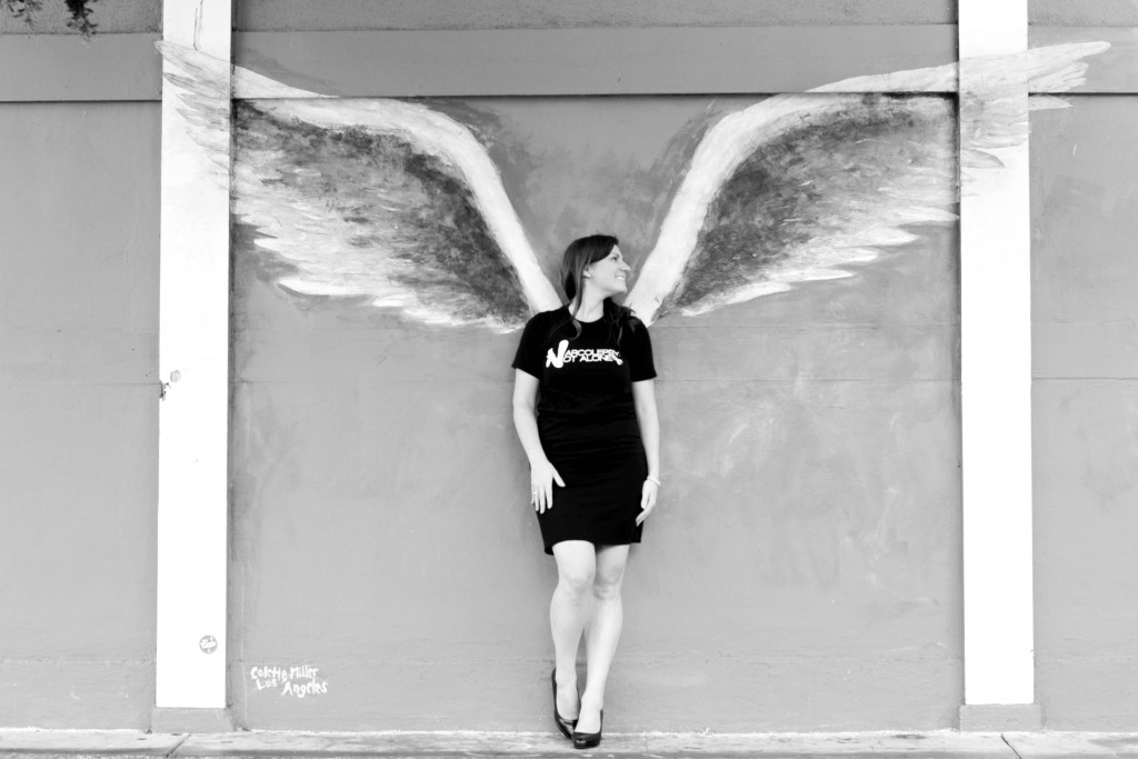 narcolepsy not alone julie flygare colette miller angel wings global wings project los angeles_BW F