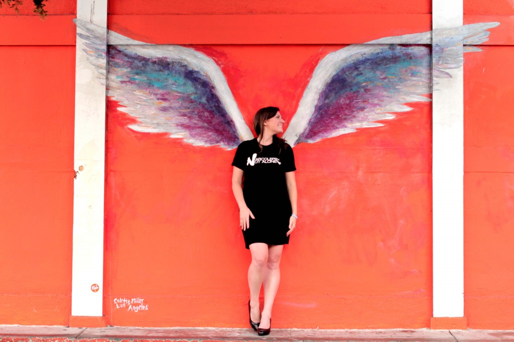 narcolepsy not alone julie flygare project sleep colette miller angel wings global wings project los angeles street art
