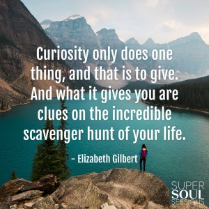 Elizabeth Gilbert Quote about Life Clues
